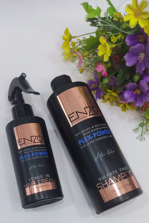 پک شامپو وکرم مو پلکسی انزو