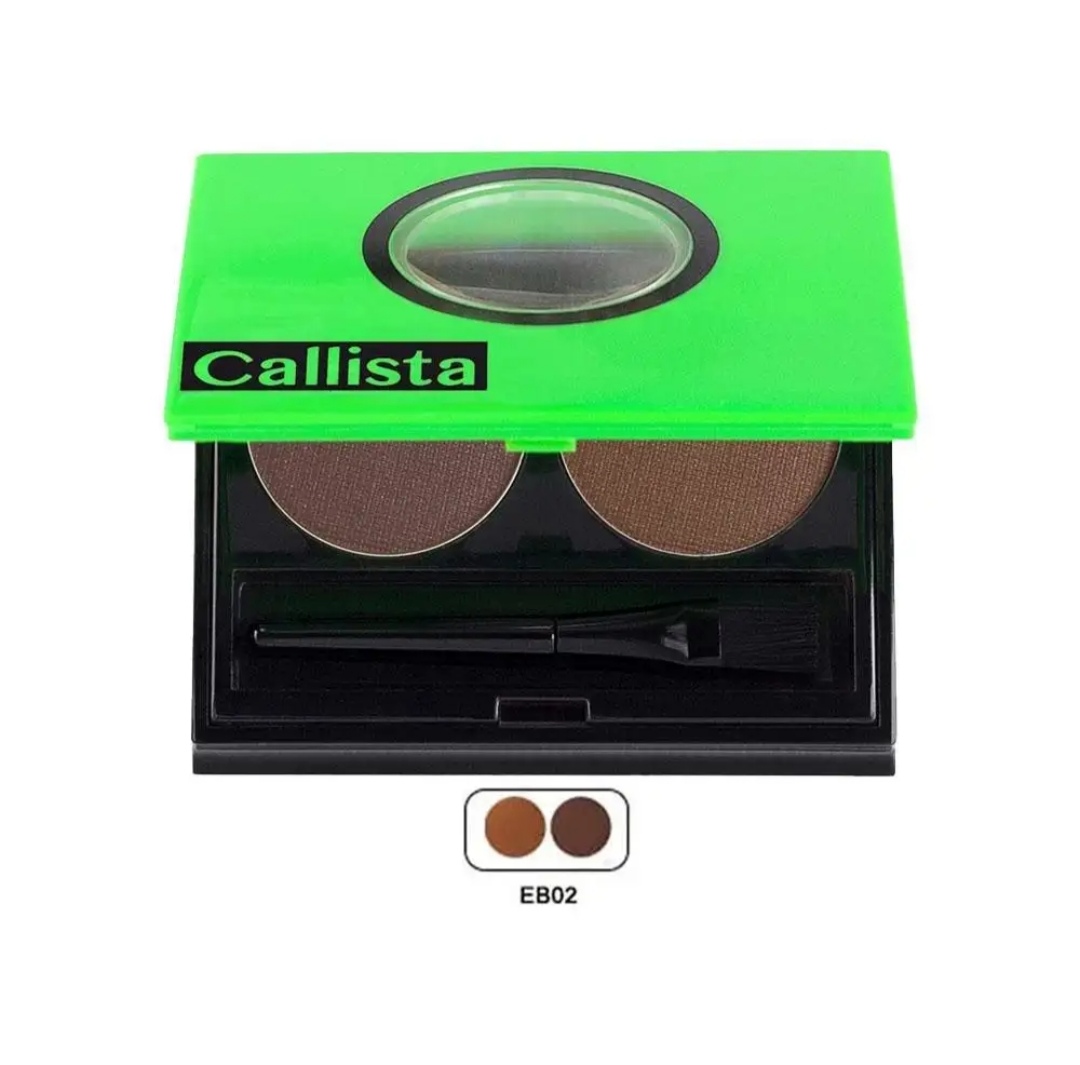 تصویر سایه ابرو پودری کالیستا مدلEB02 